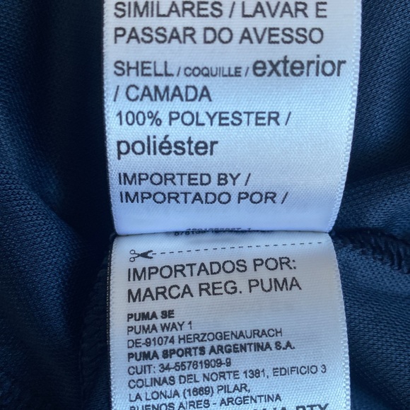 Boys Youth Puma short sleeve Dri-Fit Polo - Picture 5 of 6